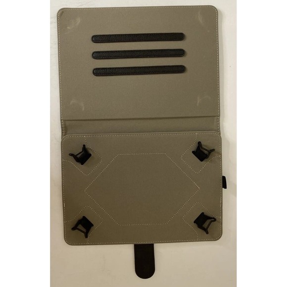 Black Pro Case Magnetic Folding Folio Case For Tablet With Pencil Holder - Picture 4 of 15